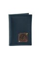 Billetera Pisabilletes De Cuero Bookstyler Wallet Azul Masherland de Masherland