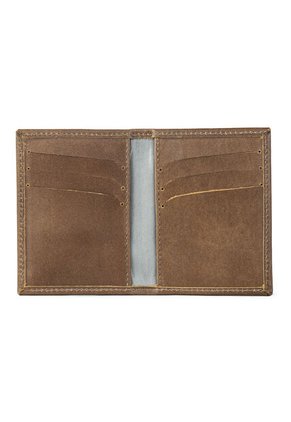 Billetera Pisabilletes De Cuero Bookstyler Wallet Miel Masherland