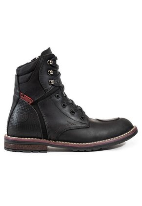 Bota Casual Motera Negro Rojo Masherland Dragster