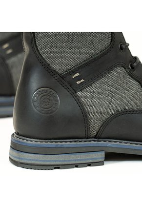 Bota Formal Casual Negro Masherland Milano