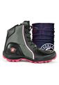 Bota Para Moto Fucsia Masherland® 851 + Cuello Protector de Masherland