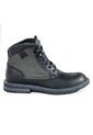 Bota Casual Juvenil Negro Masherland Vintage de Masherland