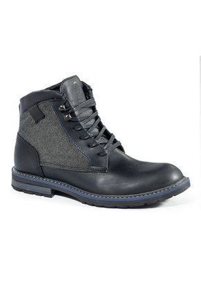 Bota Casual Juvenil Negro Masherland Vintage