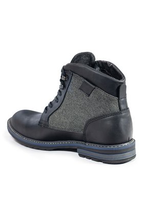 Bota Casual Juvenil Negro Masherland Vintage