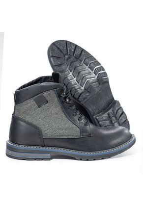 Bota Casual Juvenil Negro Masherland Vintage