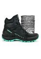 Botas Outdoor Negro - Menta Masherland Trek + Cuello Protector de Masherland