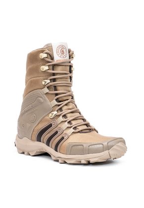 Bota Militar Coyote-Café Masherland 2214 + Cuello Protector