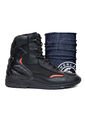 Bota Para Moto Rojo Masherland Mb2 + Cuello Protector de Masherland
