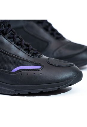 Bota Para Moto Morado Masherland Mb2 + Cuello Protector