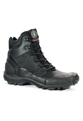 Botas Outdoor Negro Masherland Trek + Cuello Protector
