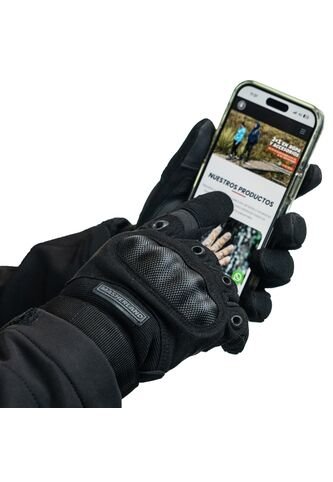 Guantes Tácticos Con Protección Negros Para Hombre Masherland Masherland