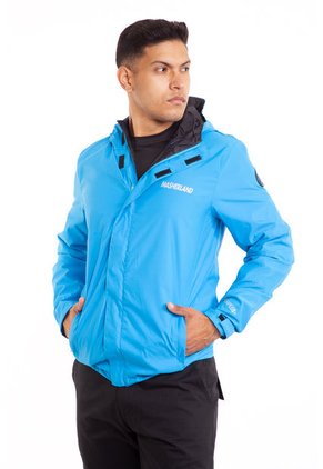 Chaqueta Impermeable Azul Claro Masherland
