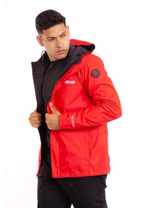 Chaqueta Impermeable Roja Masherland