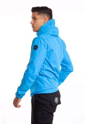 Chaqueta Impermeable Azul Claro Masherland