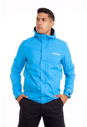 Chaqueta Impermeable Azul Claro Masherland