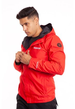 Chaqueta Impermeable Roja Masherland