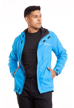 Chaqueta Impermeable Azul Claro Masherland