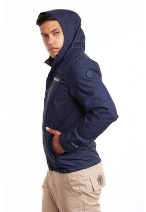 Chaqueta Impermeable Azul Oscuro Masherland