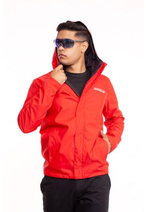 Chaqueta Impermeable Roja Masherland