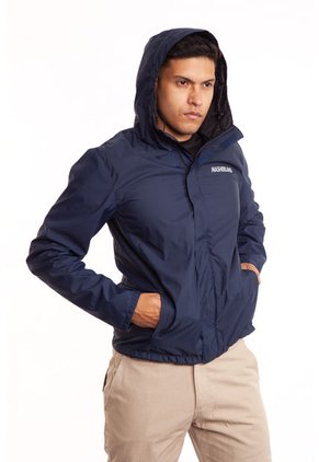 Chaqueta Impermeable Azul Oscuro Masherland