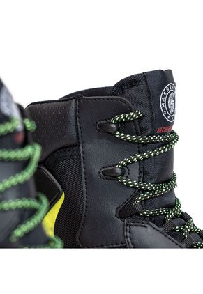 Bota Para Moto Verde Masherland Mb2 + Cuello Protector