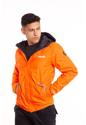 Chaqueta Impermeable Naranja Masherland