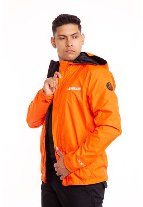 Chaqueta Impermeable Naranja Masherland