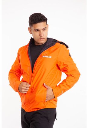 Chaqueta Impermeable Naranja Masherland