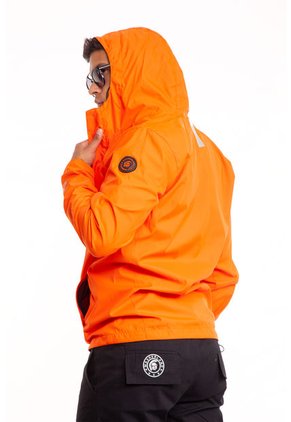 Chaqueta Impermeable Naranja Masherland