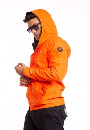Chaqueta Impermeable Naranja Masherland