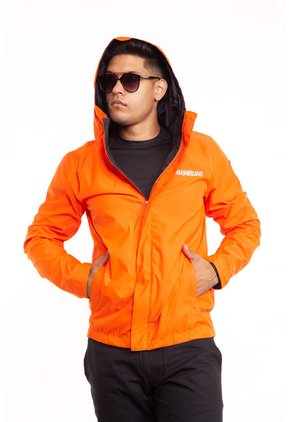 Chaqueta Impermeable Naranja Masherland