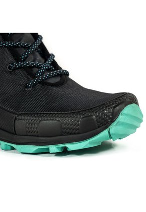 Botas Outdoor Negro/menta Masherland Trek