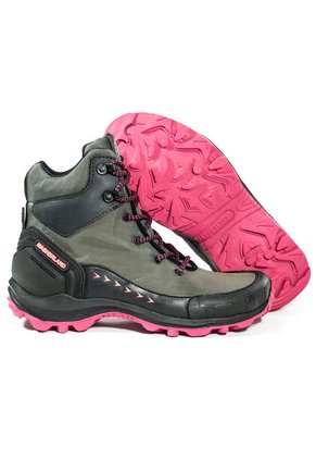 Botas Outdoor Gris/fucsia Masherland Trek