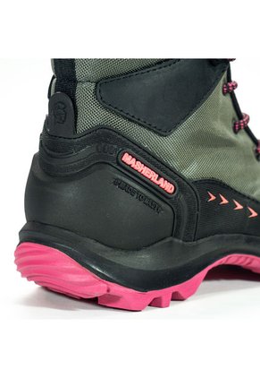 Botas Outdoor Gris/fucsia Masherland Trek