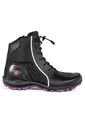 Bota Motera Biker Motociclista  Negro/Morado Masherland 851 2.0 de Masherland