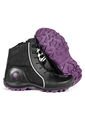Bota Motera Biker Motociclista  Negro/Morado Masherland 851 2.0 de Masherland