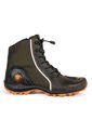 Bota Motera Biker Motociclista Café/Naranja Masherland 851 2.0 de Masherland