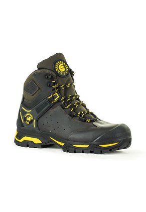 Bota Industrial Para Hombre Café/Amarillo Masherland Brokk