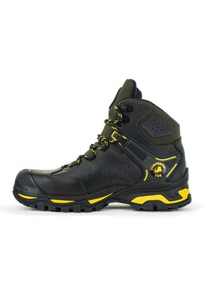 Bota Industrial Para Hombre Café/Amarillo Masherland Brokk