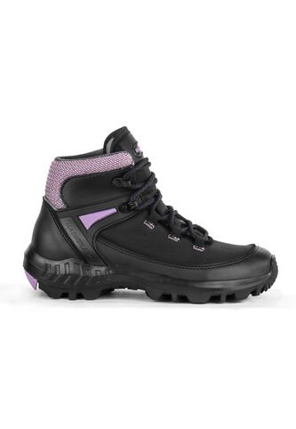 Bota Para Senderimo Outdoor Para Mujer Negro/Lila Masherland Nebraska Masherland