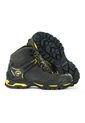Bota Industrial Para Hombre Café/Amarillo Masherland Brokk de Masherland