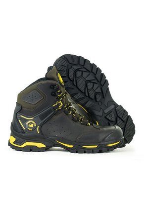 Bota Industrial Para Hombre Café/Amarillo Masherland Brokk