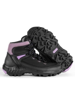 Bota Para Senderimo Outdoor Para Mujer Negro/Lila Masherland Nebraska