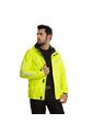 Chaqueta Biker Impermeable Reflectiva Verde Masherland de Masherland