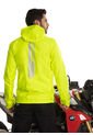 Chaqueta Biker Impermeable Reflectiva Verde Masherland de Masherland