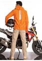 Chaqueta Biker Impermeable Reflectiva Naranja Masherland de Masherland