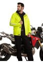 Chaqueta Biker Impermeable Reflectiva Verde Masherland de Masherland