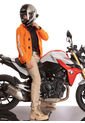 Chaqueta Biker Impermeable Reflectiva Naranja Masherland de Masherland
