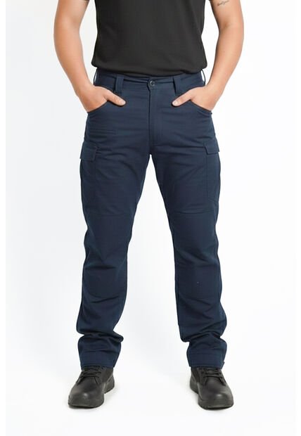 Pantalones Tácticos Cargo Outdoor Militares Azul Masherland Warrior