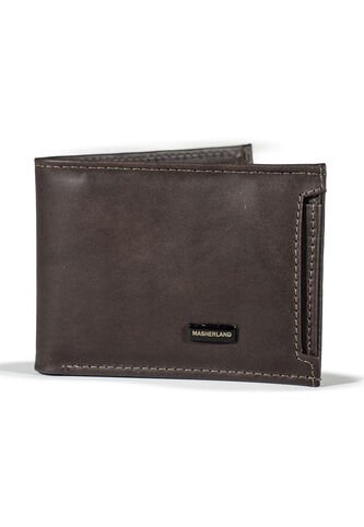 Billetera + Tarjetero De Cuero Imperium Wallet Para Hombre Café Masherland Masherland